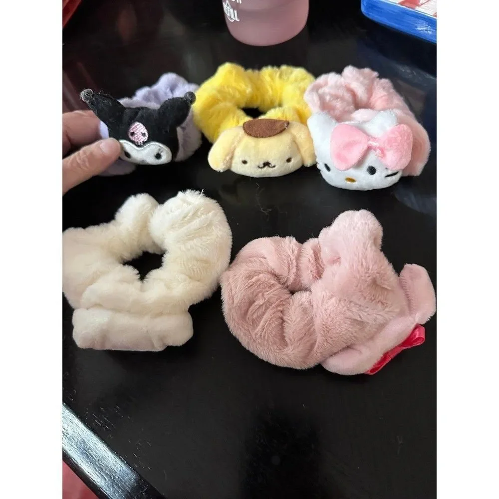5 New Scrunchie Kuromi hello Kitty my melody  Cinamaroll‎
